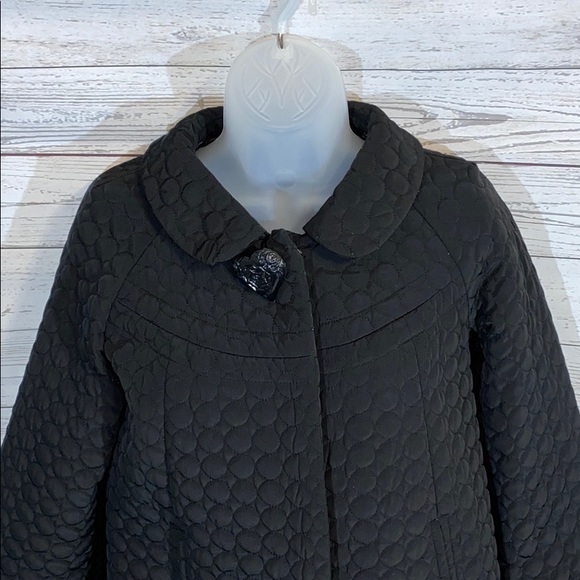 quilted swing coat